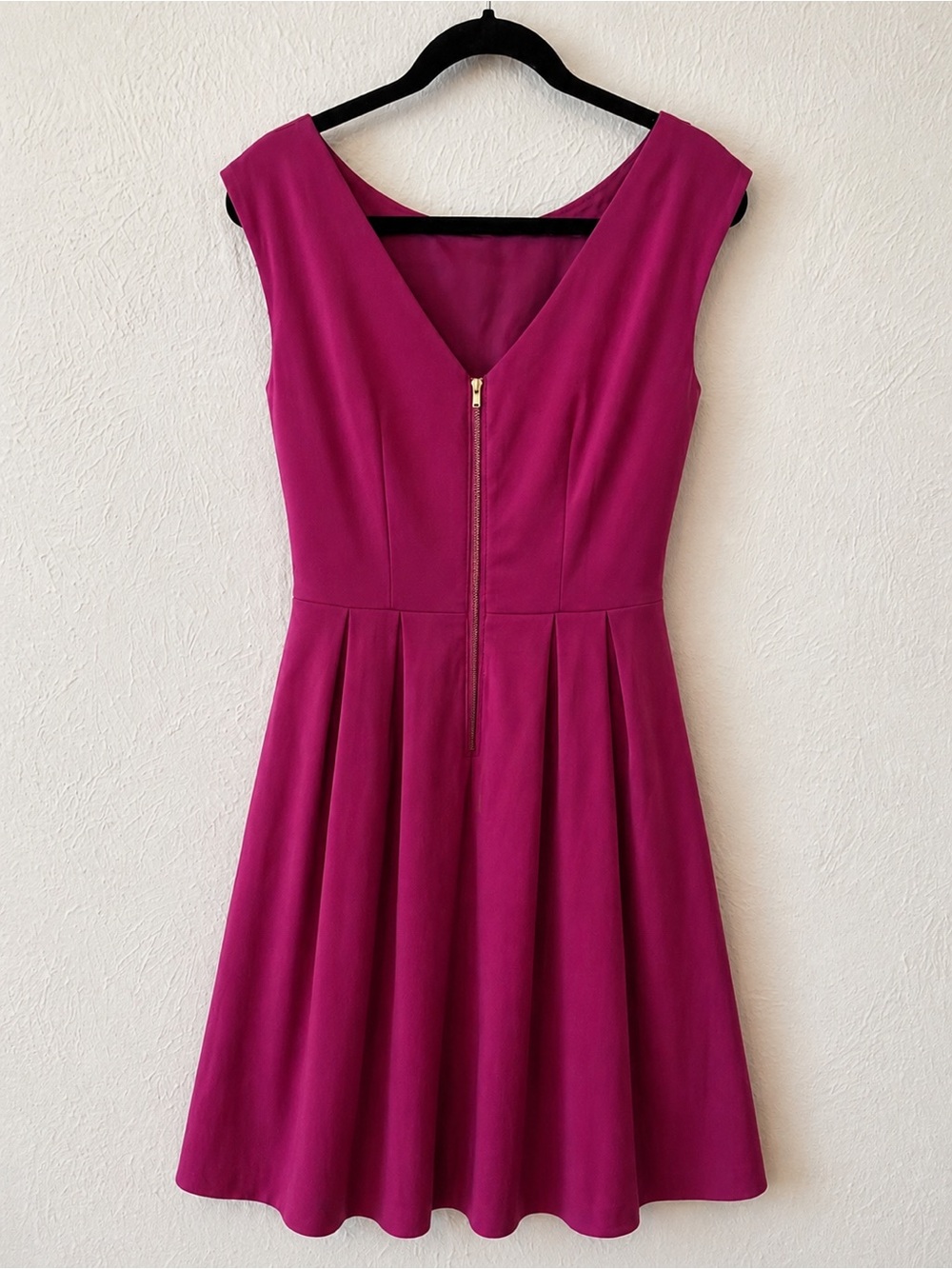 Shoshanna Fuchsia/Magenta Fit & Flare Dress Size 8 - Picture 2 of 5